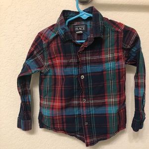 Children’s place button up shirt